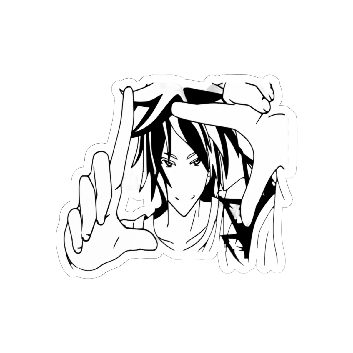 Sora No Game No Life Sticker - alternate angle 1, merchandise